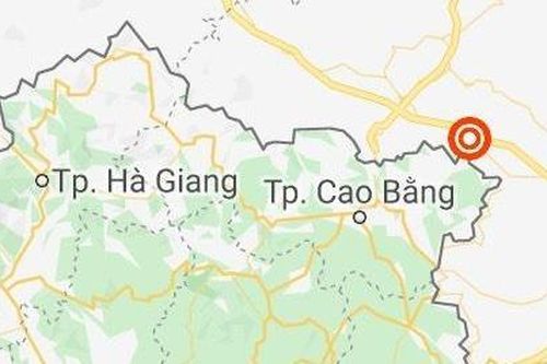 Cao Bằng động đất 4,7 độ