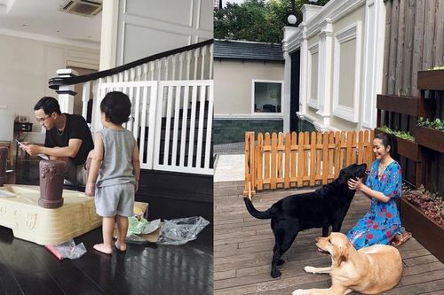 Bên trong biệt thự sân vườn của vợ chồng Tăng Thanh Hà