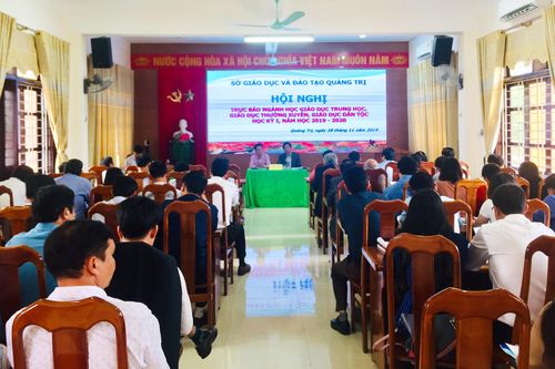 Quảng Trị: Ký cam kết giao ước thi đua giữa các đơn vị trực thuộc Sở GD&ĐT