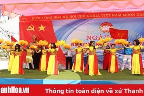 Hiệu quả phong trào 'Toàn dân đoàn kết xây dựng đời sống văn hóa' ở Vĩnh Lộc