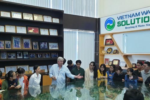 Tham quan Khu liên hợp xử lý chất thải Đa Phước của Công ty VWS