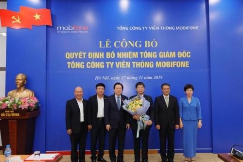 Ông Tô Mạnh Cường giữ chức vụ Tổng giám đốc MobiFone