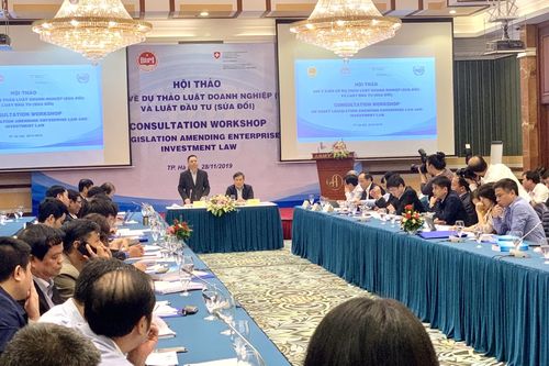 Nhiều đóng góp quan trọng từ thực tiễn để sửa Luật Doanh nghiệp, Luật Đầu tư