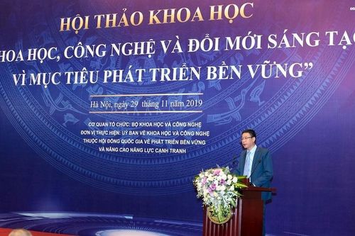 Hội thảo quốc gia 'Khoa học, công nghệ và Đổi mới sáng tạo vì mục tiêu phát triển bền vững'