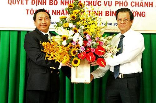 Bổ nhiệm Phó Chánh án TAND tỉnh Bình Dương
