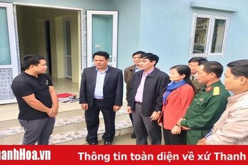 Người dân Sa Ná vui mừng về khu tái định cư mới