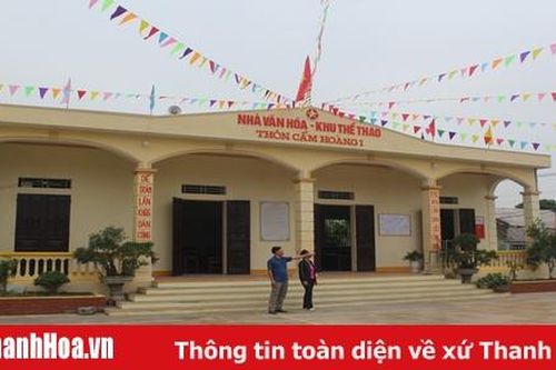 Xã Vĩnh Quang quan tâm đầu tư xây dựng các thiết chế văn hóa, thể thao