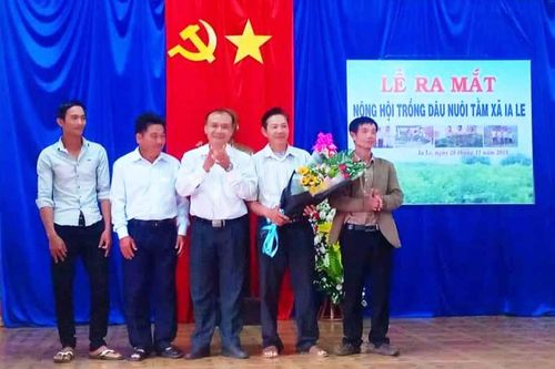 Ra mắt Nông hội trồng dâu nuôi tằm xã Ia Le