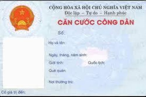 Từ 01/12/2019 được kê khai trực tuyến khi đề nghị cấp CCCD