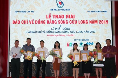 Trao Giải báo chí về đồng bằng sông Cửu Long năm 2019