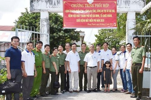 Công an Bạc Liêu thực hiện các hoạt động an sinh xã hội