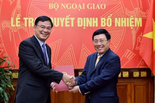 Vụ trưởng Vụ Tổ chức cán bộ được bổ nhiệm làm Trợ lý Bộ trưởng Ngoại giao