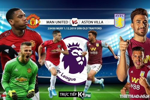 Kèo MU vs Aston Villa: Soi kèo Ngoại hạng Anh. Trực tiếp bóng đá K+, K+PM, K+PC