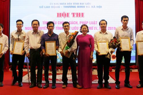 Hội thi tìm hiểu chính sách pháp luật người khuyết tật tỉnh Bạc Liêu lần thứ IV, năm 2019