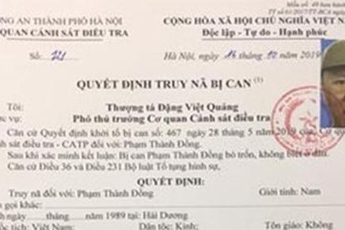 Truy nã kẻ giả danh Công an bắt giữ người trái phép