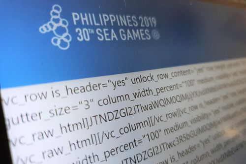 Trang web SEA Games 30 sập sau ngày khai mạc
