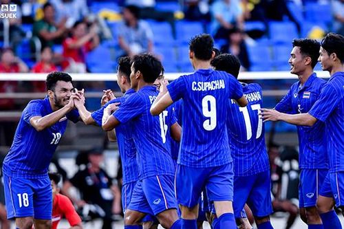 Thắng Singapore 3-0, U22 Thái Lan bằng điểm U22 Việt Nam