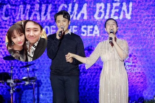 Trấn Thành song ca cùng Kim Thư nhưng cũng không quên 'cà khịa' Hari Won bên dưới