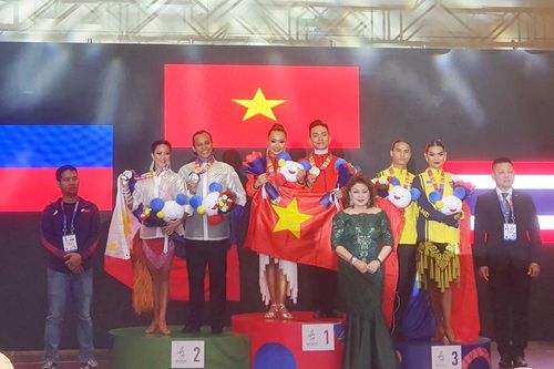 Khiêu vũ thể thao Đồng Nai giành 2 HCV, 4 HCB ở SEA Games 30