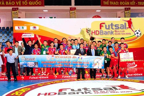 Giải futsal Cúp quốc gia HDBank 2019: Sanvinest Sanatech Khánh Hòa vô địch