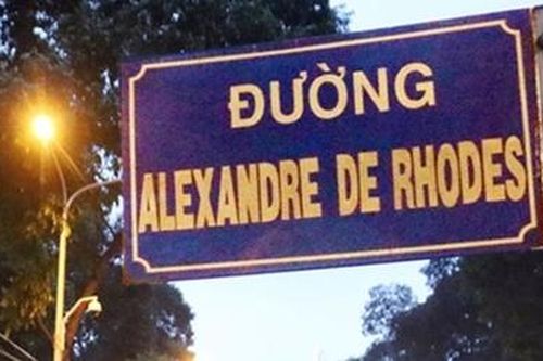 Xung quanh việc đặt tên đường 2 giáo sĩ có công với chữ quốc ngữ