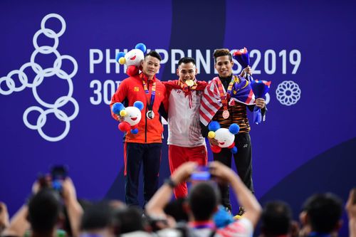 Thạch Kim Tuấn không thể vượt qua nhà vô địch Asian Games Eko Yuli Irawan