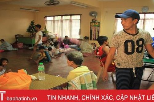 70.000 người dân Philippines đi sơ tán tránh bão, nhiều môn thi đấu SEA Games bị ảnh hưởng