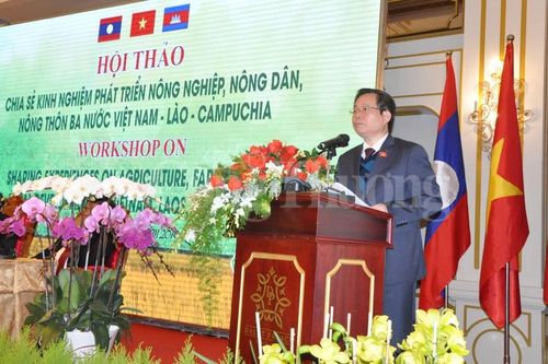 Thúc đẩy sản xuất nông nghiệp 3 nước Đông Dương