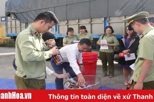 Triển khai kế hoạch cao điểm đấu tranh chống buôn lậu, gian lận thương mại và hàng giả trước, trong và sau tết 2020