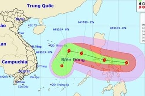 Lực lượng Công an chủ động đối phó với bão Kammuri