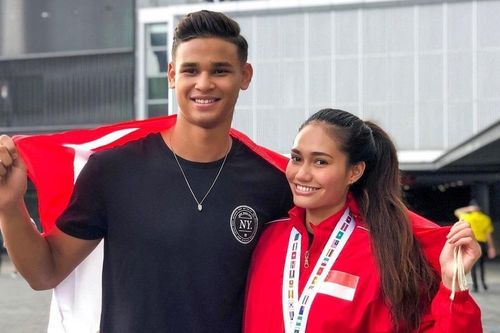 Chuyện tình 7 năm của đội trưởng U22 Singapore và VĐV pencak silat