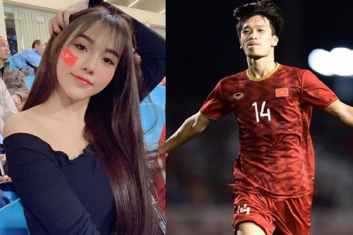 Nhan sắc bạn gái tin đồn của tiền vệ U22 Việt Nam Nguyễn Hoàng Đức