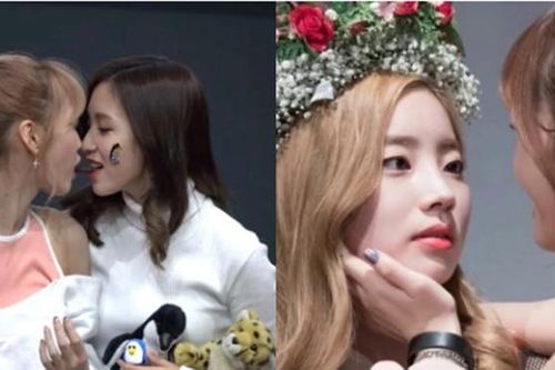 Nhiều lần Momo thể hiện tình yêu 'thái quá' đối với các cô nàng trong nhóm Twice
