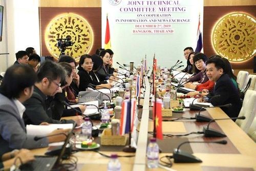 Đoàn đại biểu TTXVN thăm và làm việc tại Thái Lan