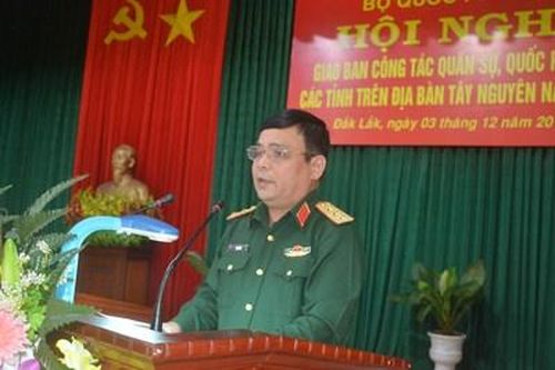 Giao ban công tác quân sự-quốc phòng các tỉnh trên địa bàn Tây Nguyên