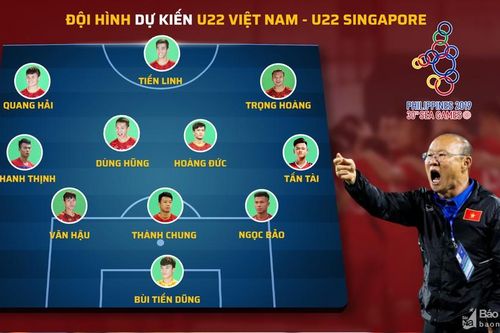 'Mệnh lệnh' phải thắng của U22 Việt Nam trong trận gặp U22 Singapore