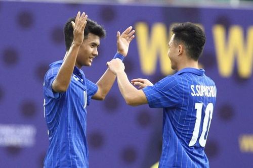 Ngôi sao 17 tuổi rực sáng, U22 Thái Lan thắng Lào 2-0 đầy nghẹt thở