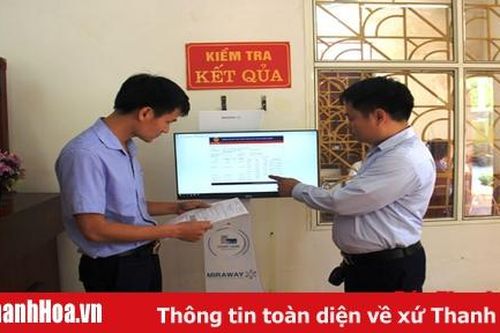 Huyện Nga Sơn đẩy mạnh cải cách hành chính