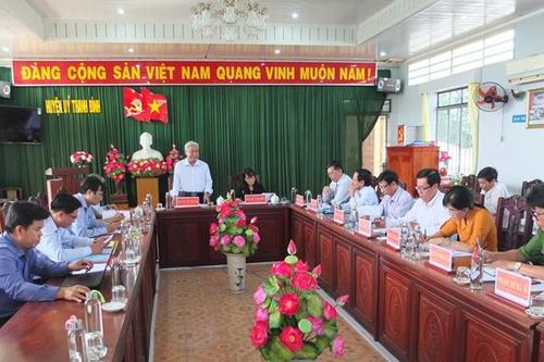 Thường trực Tỉnh ủy kiểm tra công tác chuẩn bị đại hội đảng bộ các cấp