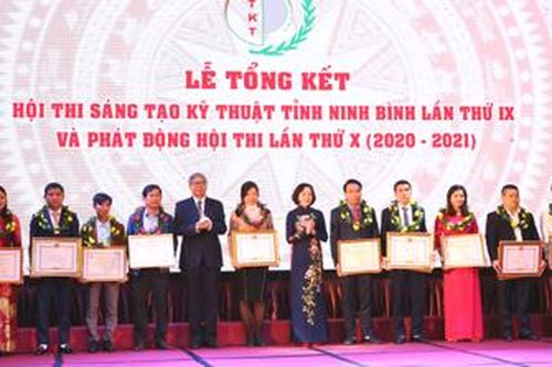 Tổng kết hội thi Sáng tạo kỹ thuật tỉnh Ninh Bình lần thứ IX