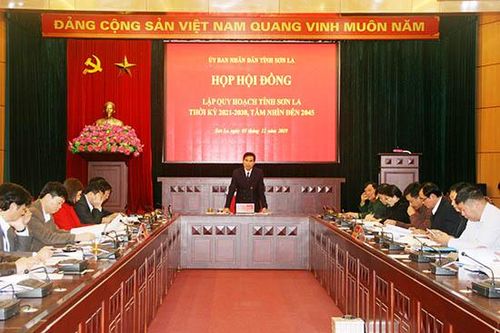 Họp Hội đồng lập quy hoạch tỉnh Sơn La thời kỳ 2021-2030, tầm nhìn đến năm 2045