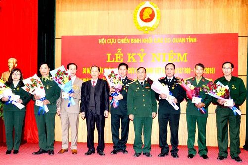 Hội CCB khối các cơ quan tỉnh: Kỷ niệm 30 năm thành lập Hội CCB Việt Nam