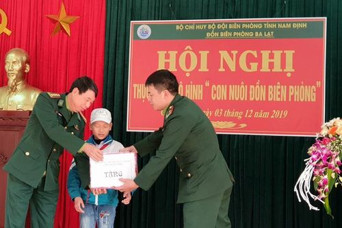 BĐBP Nam Định triển khai mô hình 'Con nuôi đồn biên phòng'