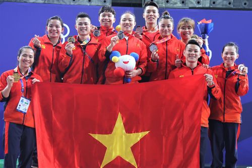 Tuyển cử tạ Việt Nam thành công tại SEA Games 30