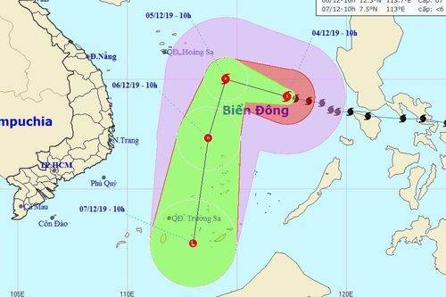 Triển khai các biện pháp ứng phó bão số 7