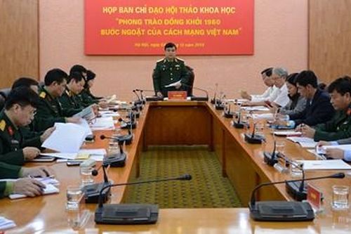 Chuẩn bị chu đáo cho Hội thảo khoa học cấp quốc gia về Phong trào Đồng khởi 1960