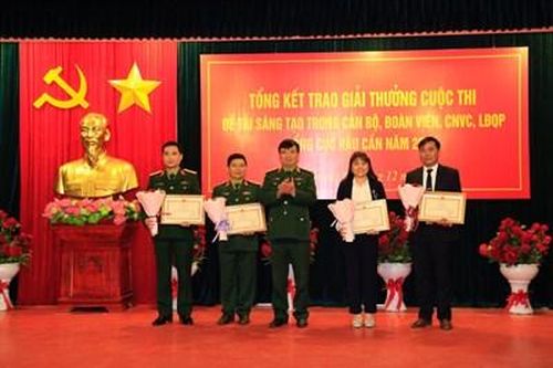 Tổng cục Hậu cần trao giải Cuộc thi đề tài, sáng tạo trong cán bộ, đoàn viên, công nhân viên chức, lao động quốc phòng