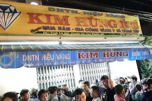 Kẻ cướp tiệm vàng ở Bình Định có tiền sử bệnh tâm thần