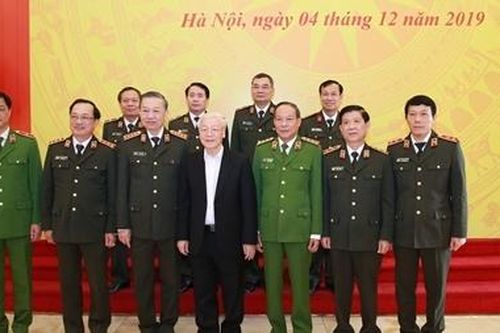 Phải tạo tinh thần mới, khí thế mới để hoàn thành tốt công tác Công an năm 2020