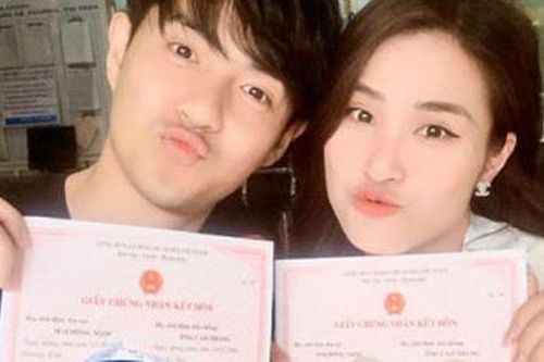 Đông Nhi hào hứng khoe giấy đăng ký kết hôn hậu đám cưới hoành tráng